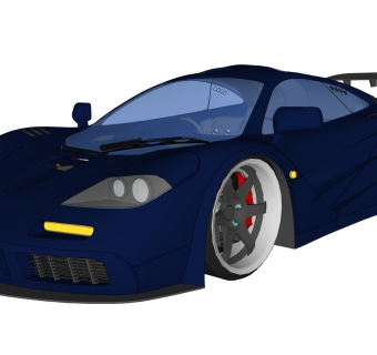 超精细汽车模型 迈凯伦 Mclaren F1 Re-engined_SU2015